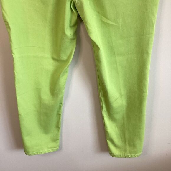 Ruby Rd. Lime Green Ankle Pants NWT Size 10 - Picture 5 of 7
